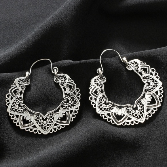 3/$30 Silver Boho Earrings - Picture 4 of 7